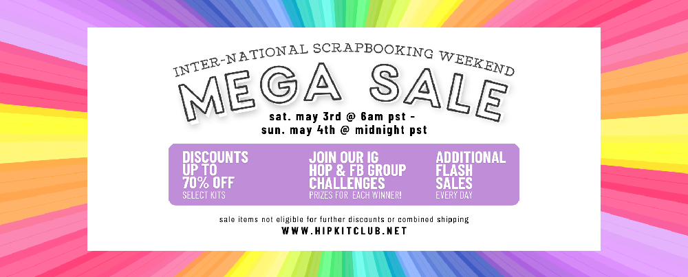 International Scrapbooking Day 2025 Mega Sale